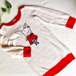 OLIVIA! Knitted thick cotton dress